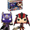 Funko Pop! Games: Marvel Vs. Capcom 2PK - Black Panther Vs. Monster Hunter