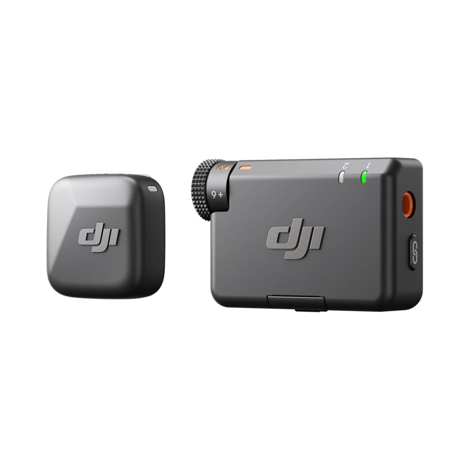 ميكروفون DJI Mic Mini (1 TX + 1 RX)، صوت غني بالتفاصيل، إلغاء الضوضاء