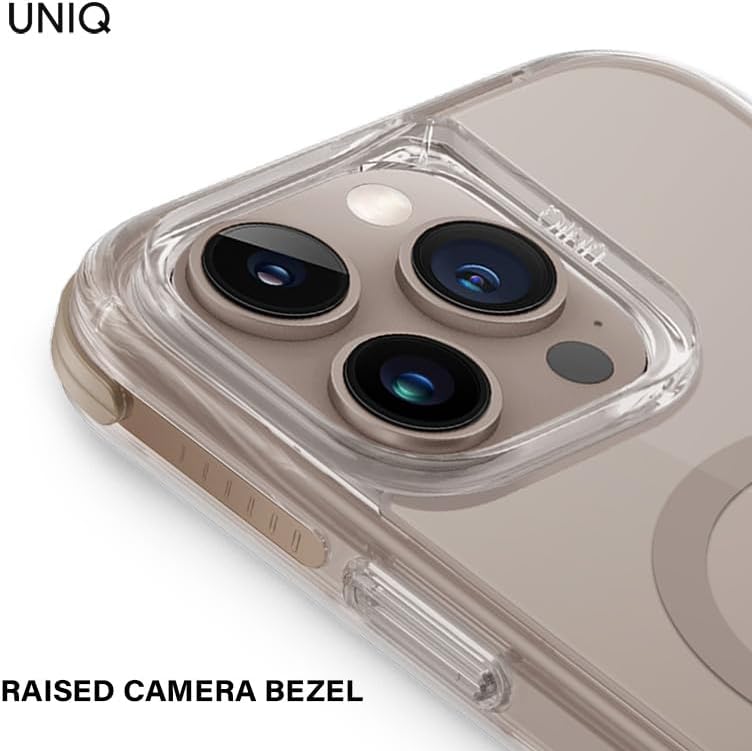 UNIQ HYBRID IPHONE 16 PRO (2024) 6.3 MAGCLICK CHARGING COMBAT - TAUPE GOLD