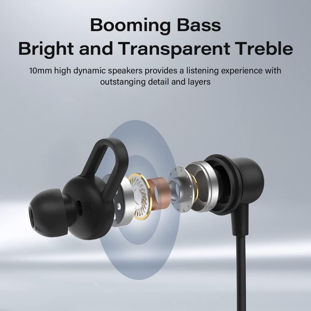 Nokia Essential Neckband Type Magnetic Wireless Sports Bluetooth 5.3 Built-in Microphone