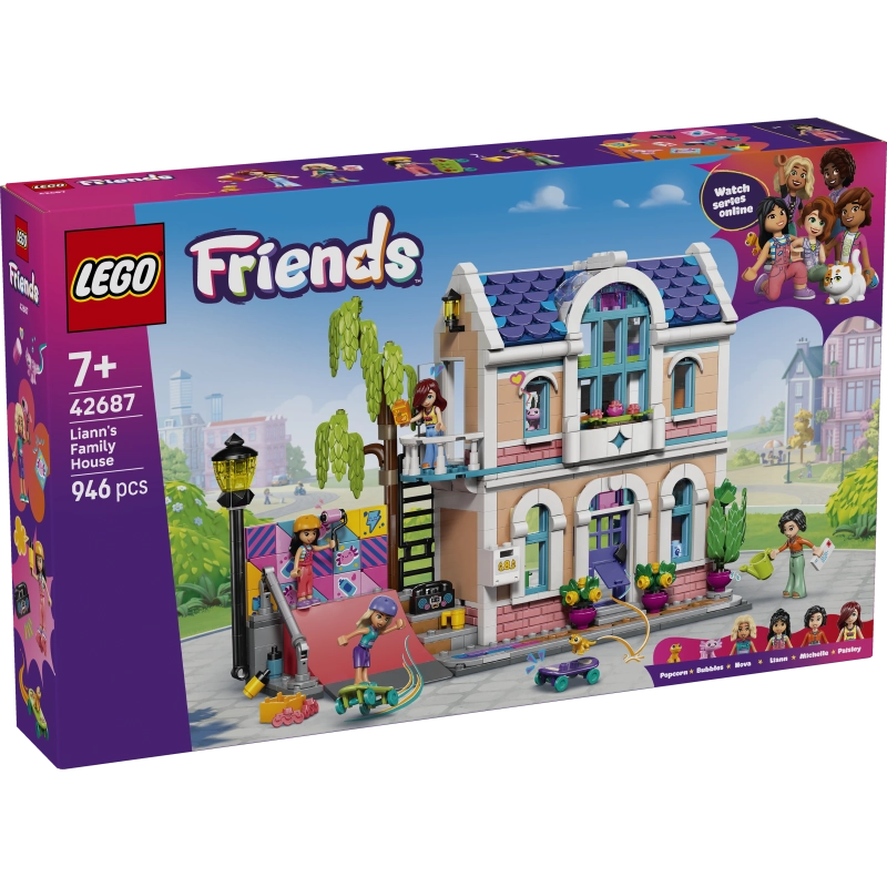 LEGO Friends منزل ليان العائلي 42687 – 946 قطعة