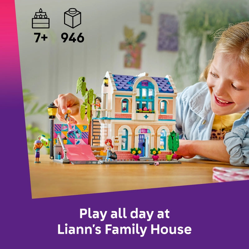 LEGO Friends منزل ليان العائلي 42687 – 946 قطعة