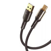 XO NB229 USB-C Clear Cable 2.4A – 1M