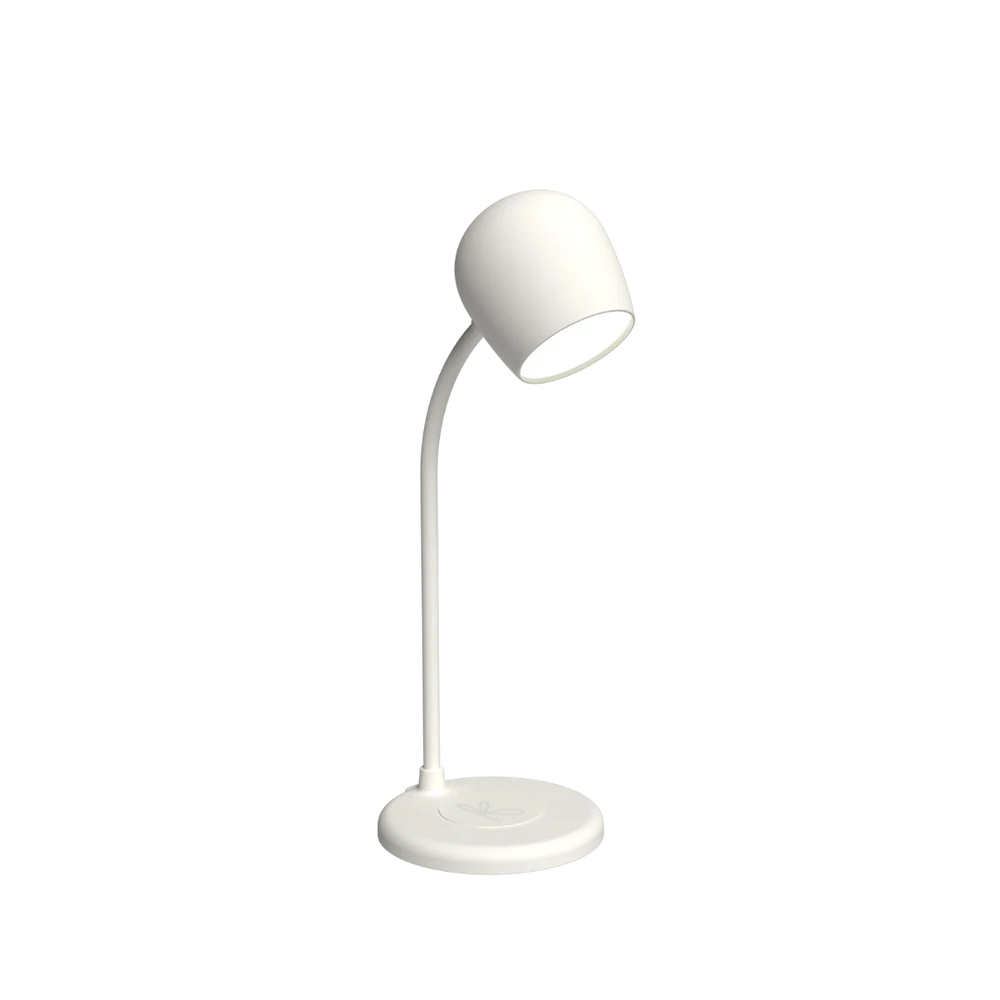 Kreafunk Ellie 3-in-1 LED Lamp, Bluetooth Speaker & Wireless Charger – Dusty Rose