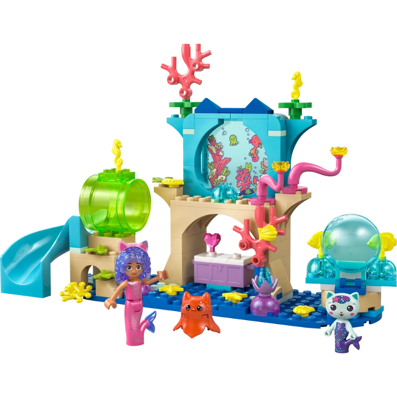LEGO Gabby's Dollhouse Mermaid Gabby's Aquarium Adventure – 103 Pieces | Set 11204