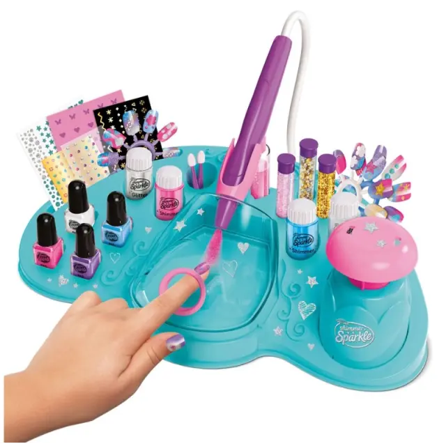 Shimmer 'n Sparkle Airbrush Nail Design Studio