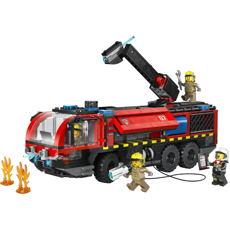 LEGO City Airport Fire Truck – 691 Pieces | Set 60499