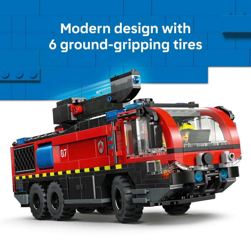 LEGO City Airport Fire Truck – 691 Pieces | Set 60499