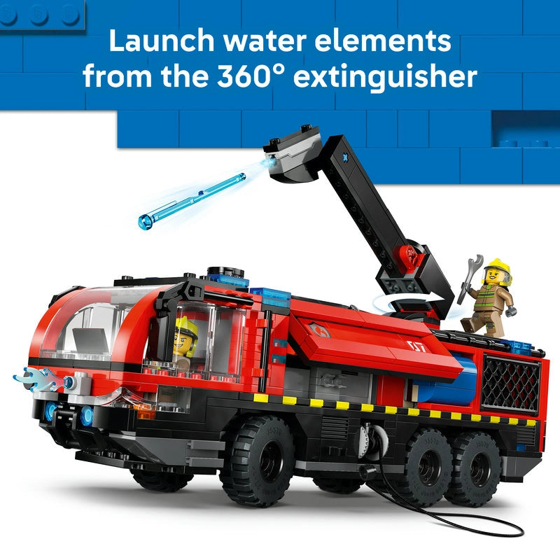 LEGO City Airport Fire Truck – 691 Pieces | Set 60499