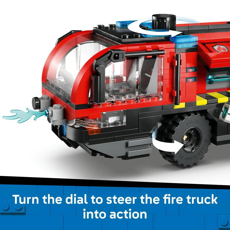 LEGO City Airport Fire Truck – 691 Pieces | Set 60499