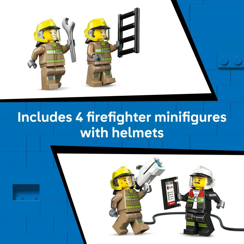 LEGO City Airport Fire Truck – 691 Pieces | Set 60499