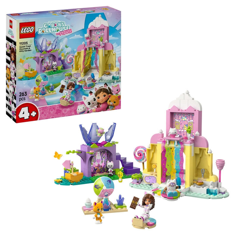 LEGO Gabby جبل الحلويات 11205 – 263 قطعة