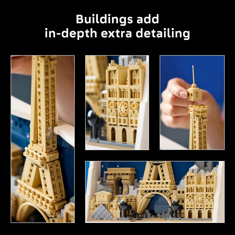 LEGO Architecture Paris – City of Love (21064) | 958-Piece Building Set