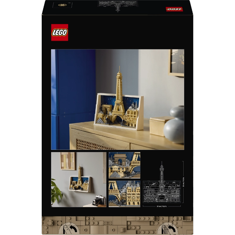 LEGO Architecture Paris – City of Love (21064) | 958-Piece Building Set