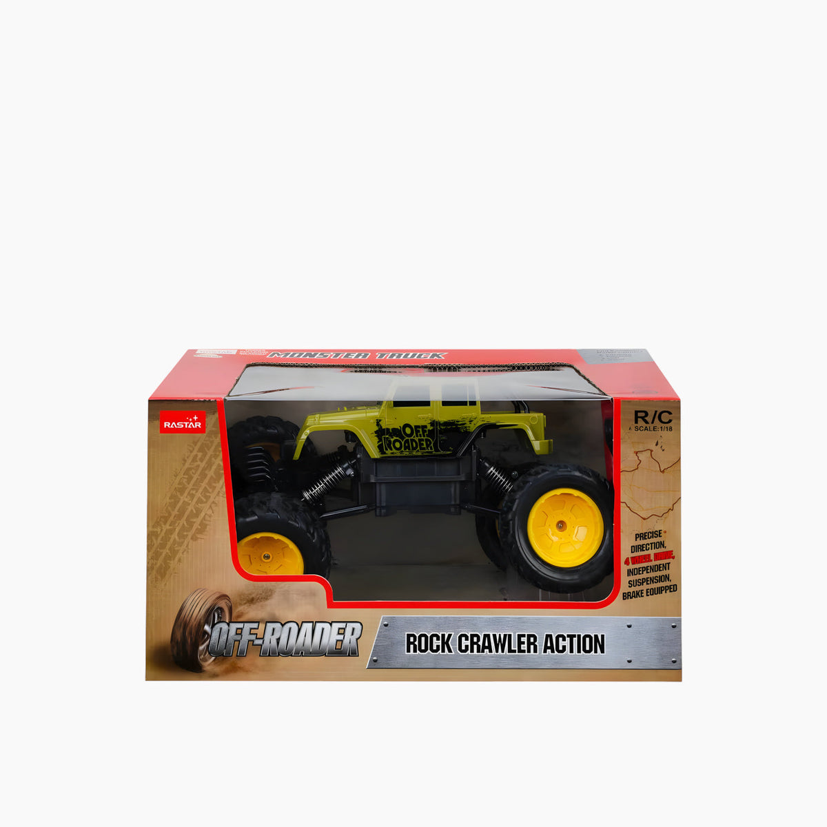 Rastar Shalati Remote Control 1:18 Off-Roader Remote Control Car