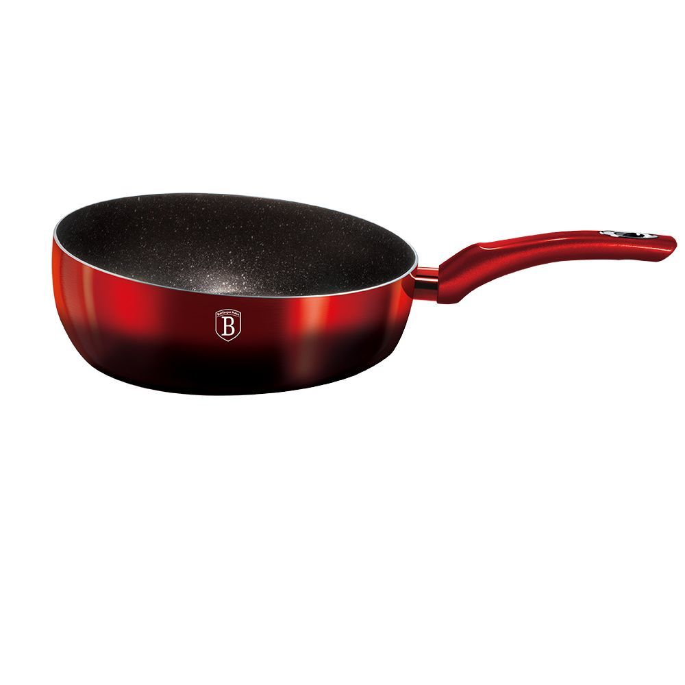 Berlinger Haus 26cm Flip Frypan – Black Burgundy