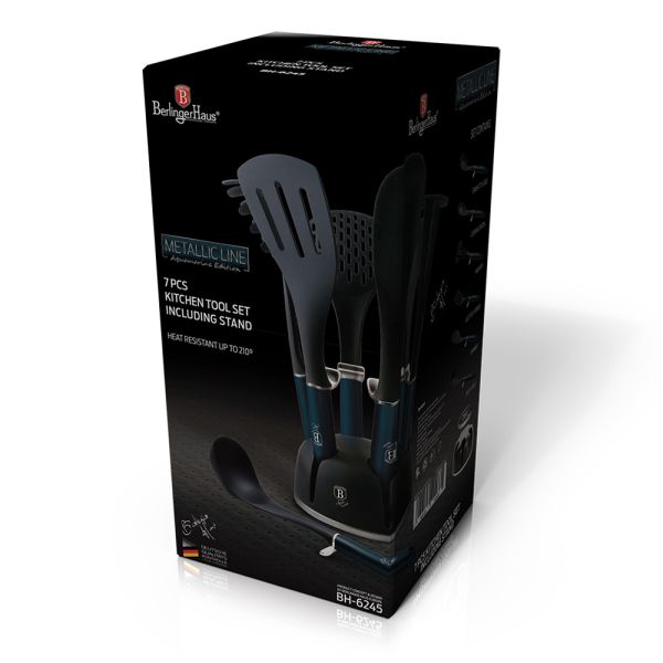 طقم أدوات مطبخ 7 قطع Berlinger Haus – أكوامارين