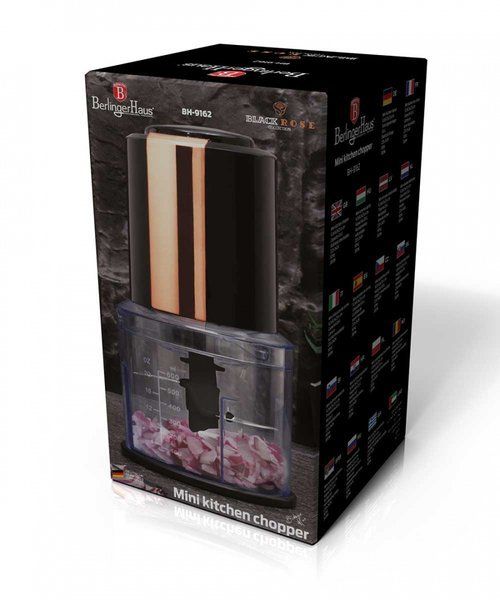 قطاعة كهربائية صغيرة من Berlinger Haus - بلاك روز أنيقة