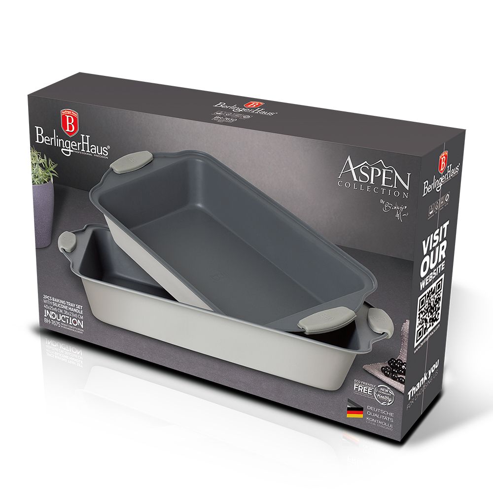 طقم صواني شوي 2 قطعة Berlinger Haus – آسبين
