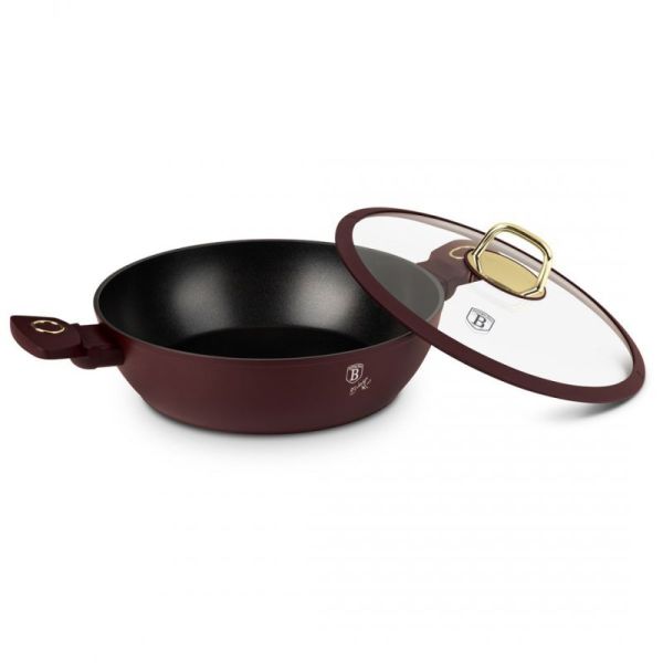 Berlinger Haus Leonardo 30cm Deep Pan with Handles and Lid