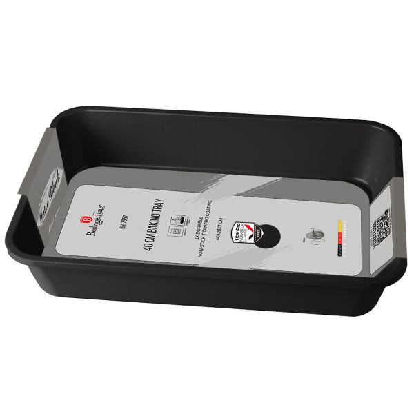 Berlinger Haus Roasting Tray 28×40 cm – Matte Black