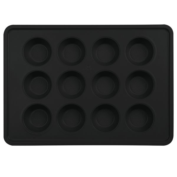Berlinger Haus Muffin Pan for 12 Pieces - Matte Black