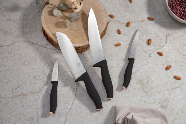 Berlinger Haus 4-Piece Knife Set Anthracite – Durable & Stylish
