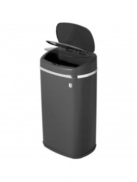 سلة قمامة بمستشعر حركة 58 لتر من Berlinger Haus – أنثراسايت