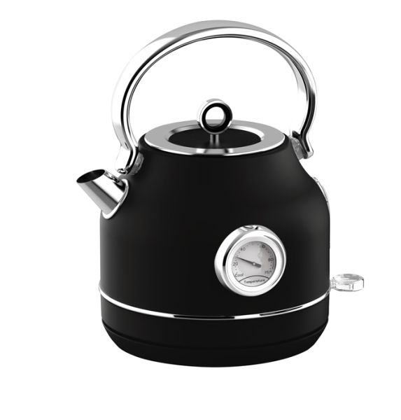Berlinger Haus 1.7L Electric Stainless Steel Kettle – Matte Black