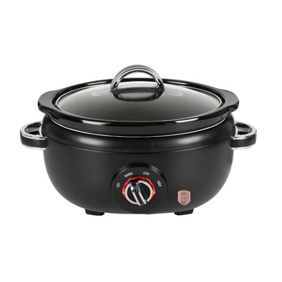 Berlinger Haus 3.5L Electric Slow Cooker – Black-Rose