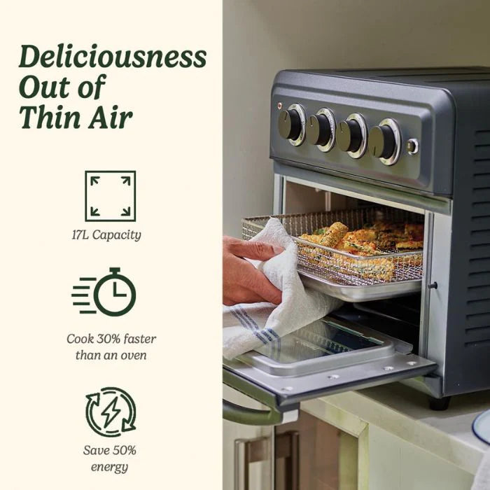 فرن صغير Cuisinart 7 في 1 بالقلي والشوي 17 لتر