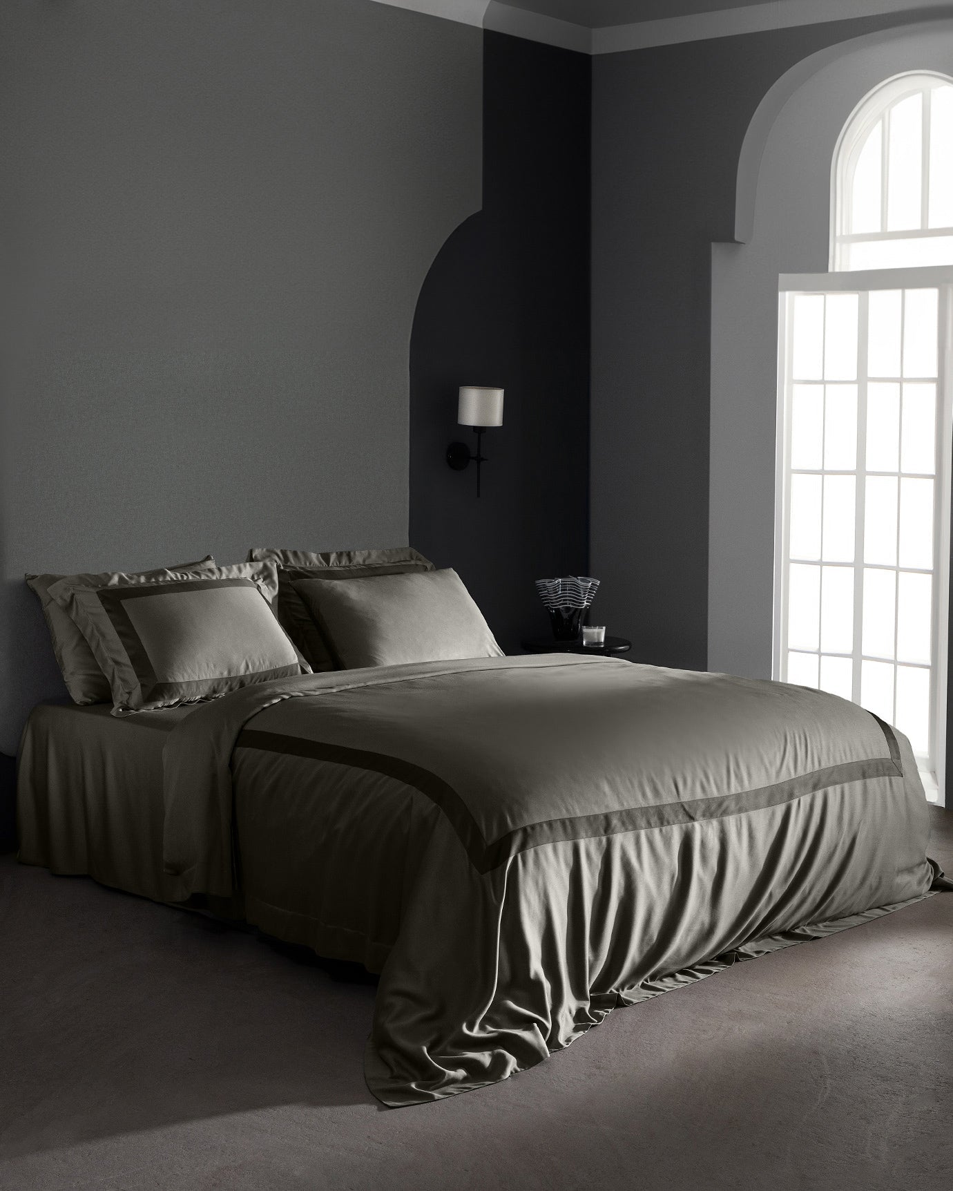 Samoa Double Size Bamboo Satin Duvet Cover Set - Madame Coco JO
