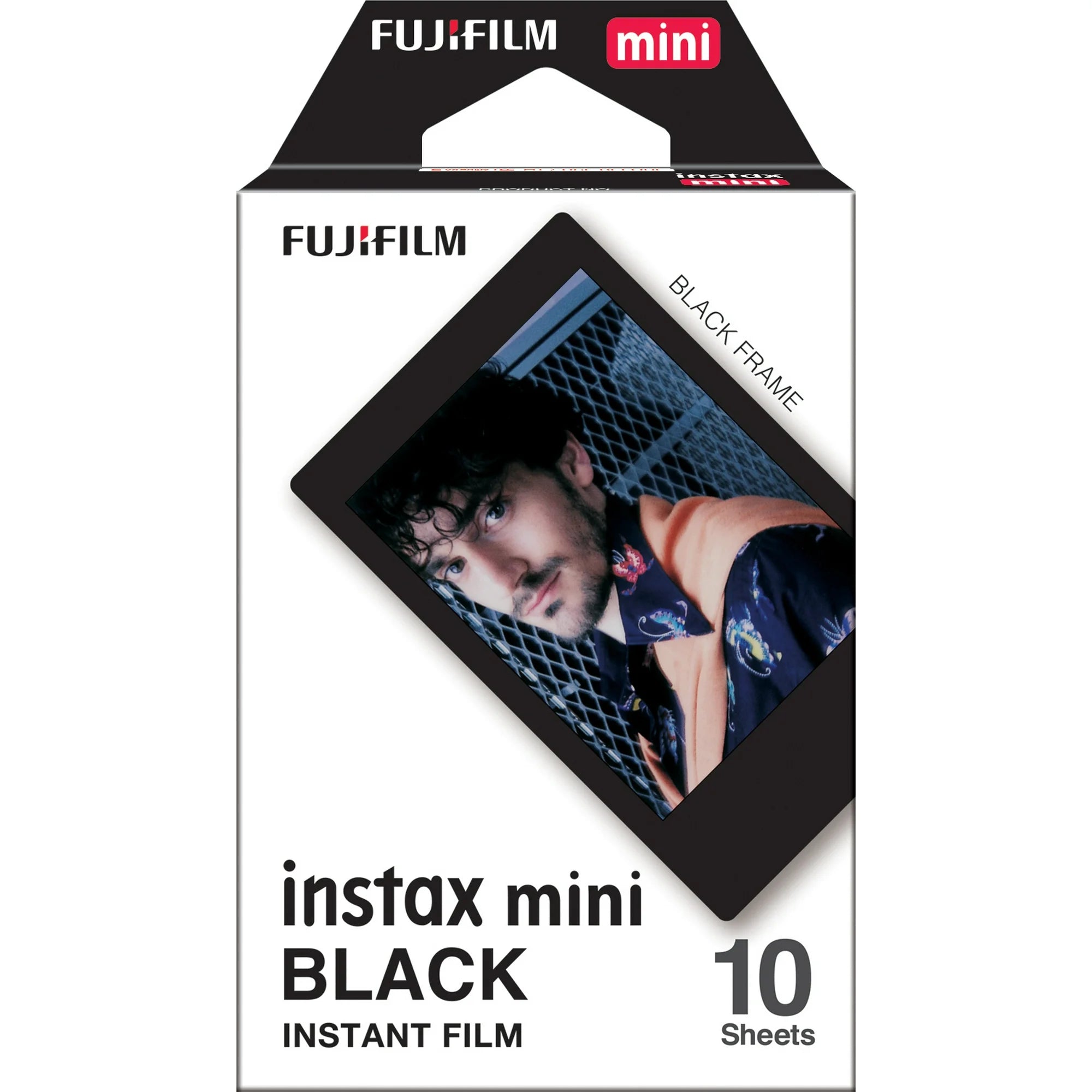 Fujifilm Instax Mini Black Frame Film – 10 Instant Shots