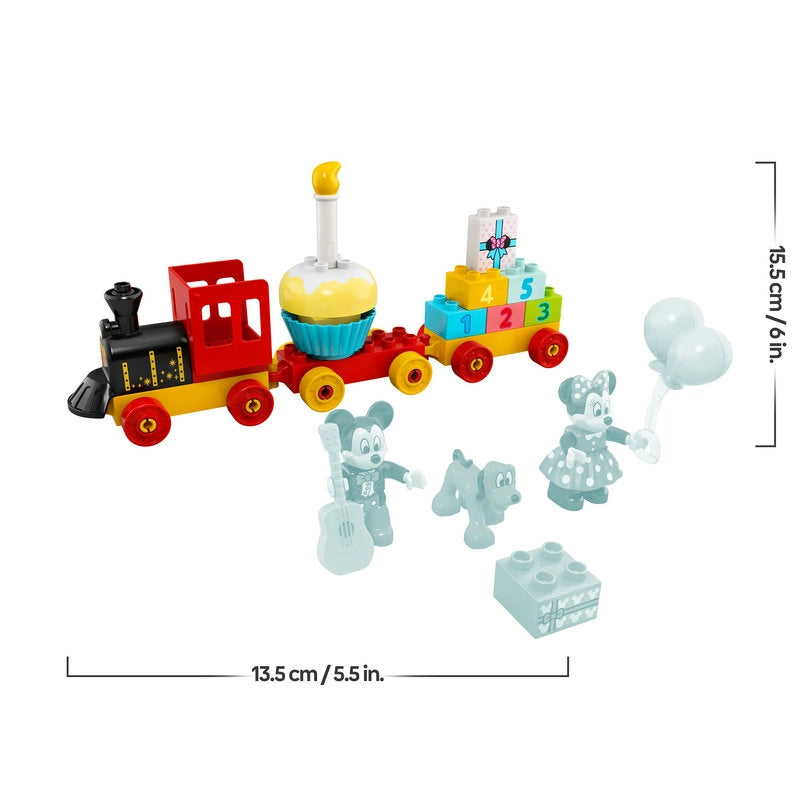 LEGO DUPLO Mickey & Minnie Birthday Train – 22 Pieces | Set 10941
