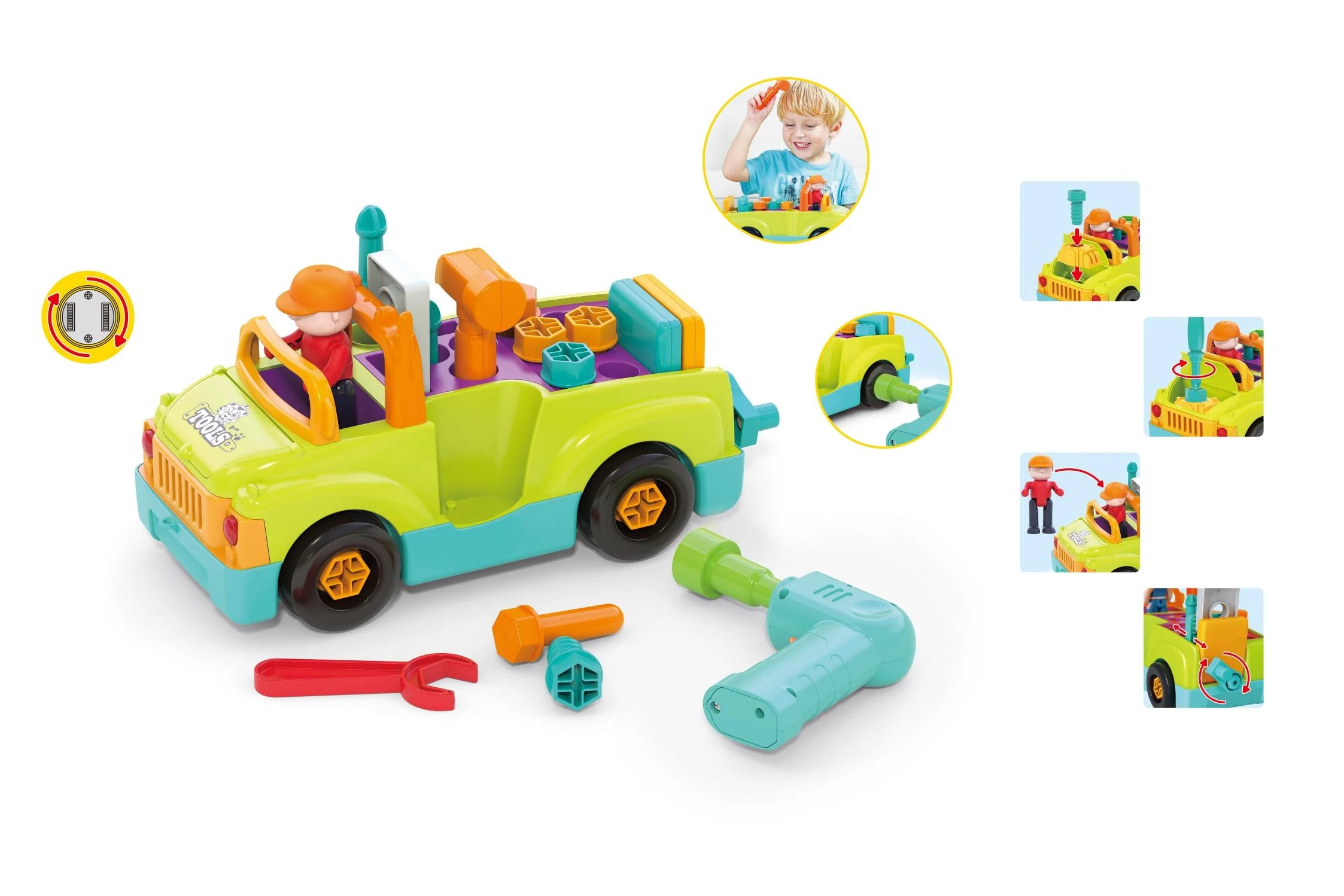 HOLA – Little Mechanic Tool Truck