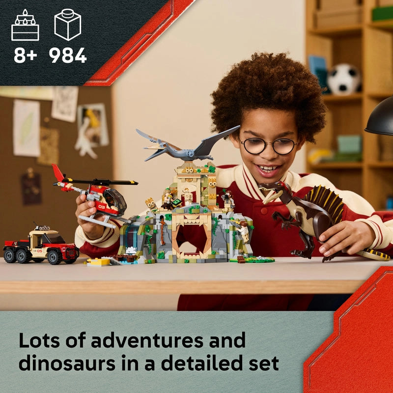 LEGO Jurassic World سبينوصور 76976 – 984 قطعة