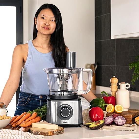 Cecotec Paprika 1300 Food Processor 2000W 3.5L — Complete Kitchen Prep in One Machine