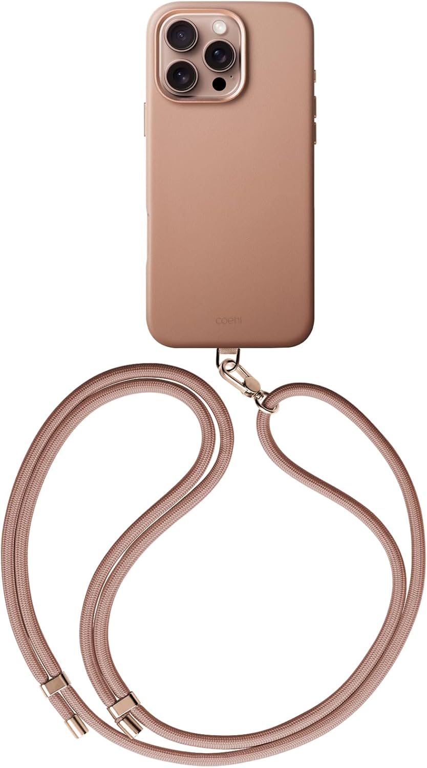 UNIQ Coehl iPhone 16 Pro (2024) 6.3 Magnetic Charging Muse - Dusty Nude