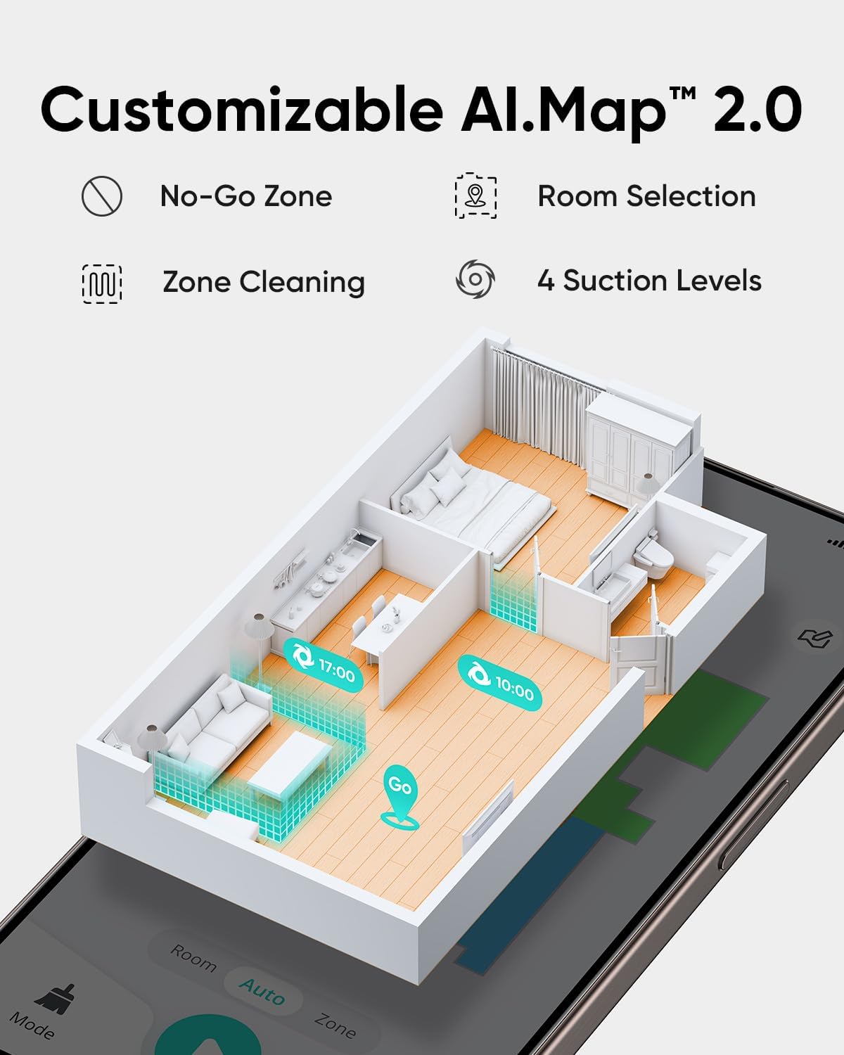 Anker Eufy L60 Hybrid Robot Vacuum Powerful & Smart Cleaning - Black