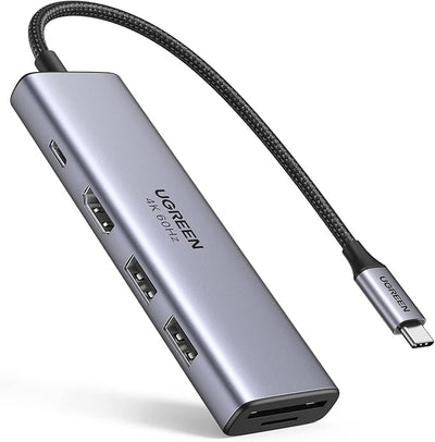UGREEN 60384: 6-in-1 USB-C Hub with HDMI 4K & 100W PD