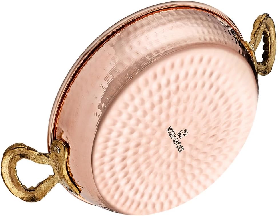 KARACA Ahlat Copper Plate, 14cm – Classic Elegance