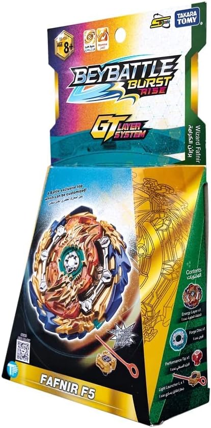 BeyBattle Burst Wizard Fafnir F5 Starter بي بليد