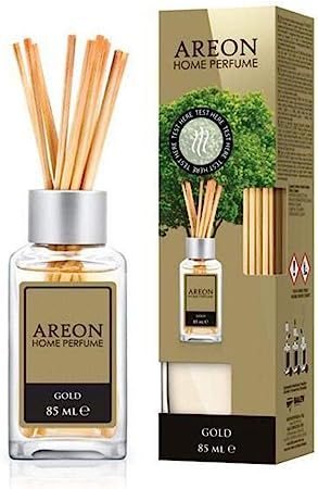 معطر منزل اريون مع عيدان 85 مل برائحة الذهب