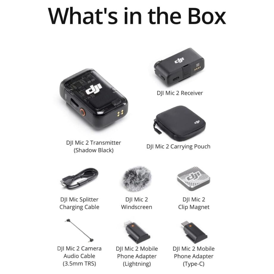 ميكروفون 2 مايك اللاسلكي بمدى 250 متر من دي جي اي (1 TX + 1 RX)