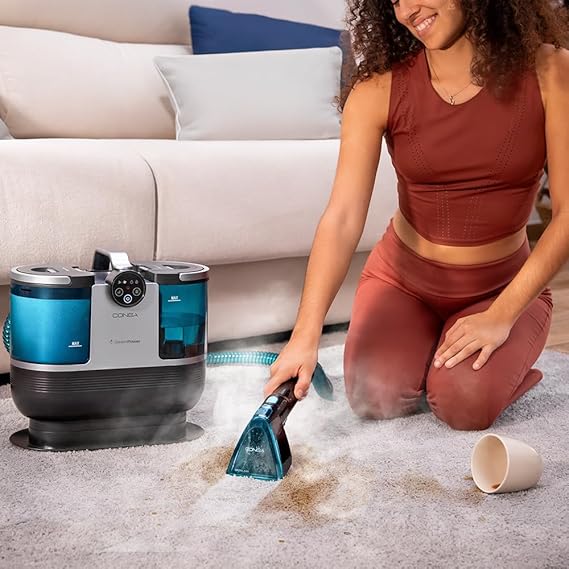 Cecotec Conga 7000 Carpet Spot Steam XXL — Heavy-Duty Steam & Extraction Cleaning