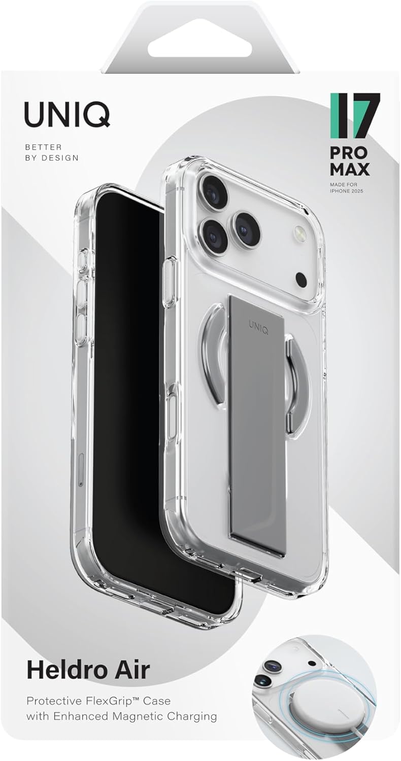 UNIQ HYBRID IPHONE 17 AIR MAGCLICK CHARGING HELDRO AIR - LUCENT CLEAR