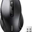 UGREEN 2.4G Wireless Mouse, 6 Buttons, 1600 DPI & 12M Battery