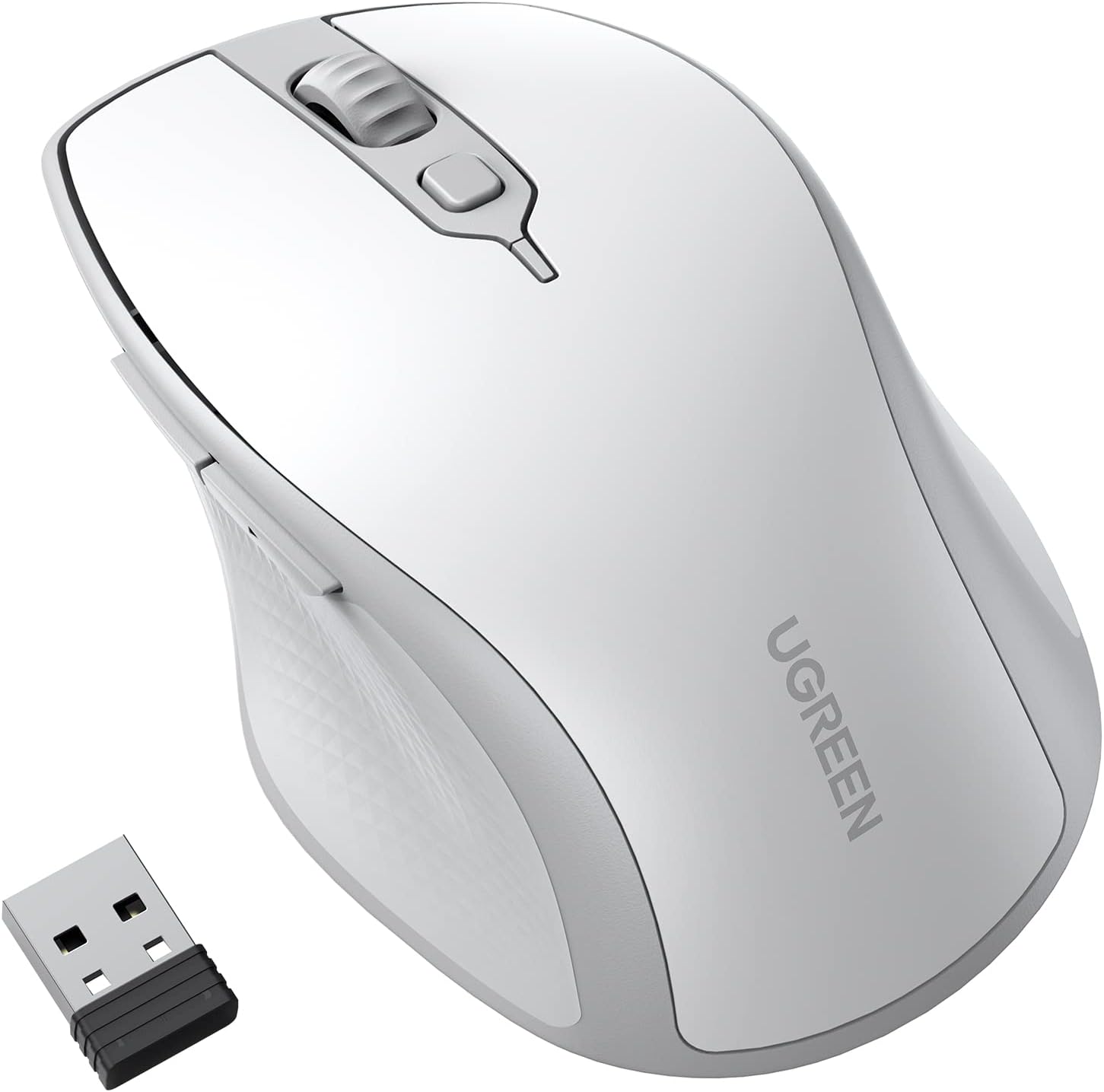 UGREEN Wireless Bluetooth & 2.4G Mouse, 4000 DPI, Silent