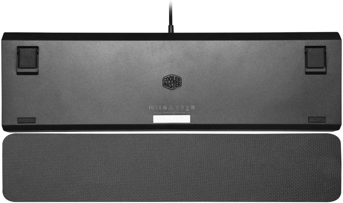 لوحة مفاتيح ميكانيكية للألعاب Cooler Master CK550 V2 بمفتاح بني مع إضاءة خلفية RGB