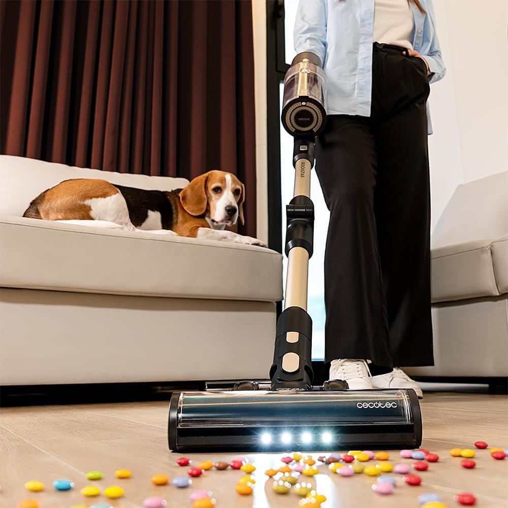 Cecotec Conga Rockstar 5500 Wireless 220AW Self-Empty — Cordless + Auto-Empty Base